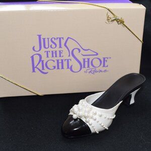 Vintage Just the Right Shoe--Pearl Mule--NEW -- Retired